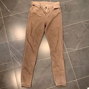 Citizens of humanity tan washed denim sz 28